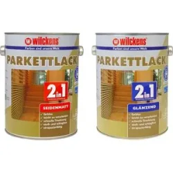 WILCKENS Parkettlack, 2,5 Liter, 2in1