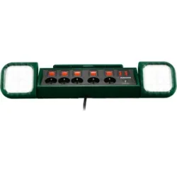 PARKSIDE® LED-Arbeitsleuchte mit Steckdosenleiste »PASD 3680 A1«