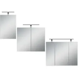 BYLIVING Spiegelschrank »Spree«, mit LED