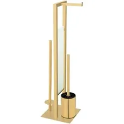 WENKO Stand WC-Garnitur Rivalta Gold