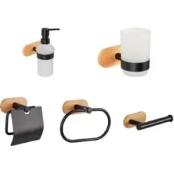 WENKO Turbo-Loc® Bad-Accessoires »Orea Bamboo«