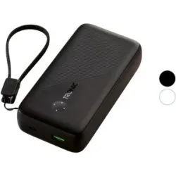 TRONIC®, TRONIC® Powerbank, 20000 mAh, mit abnehmbaren USB-C Kabel