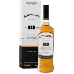 BOWMORE 12 Jahre Islay Scotch Single Malt mit Geschenkbox 40% Vol