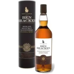 BEN BRACKEN Highland Single Malt Scotch Whisky Peated & Smoky 8 Jahre 40% Vol