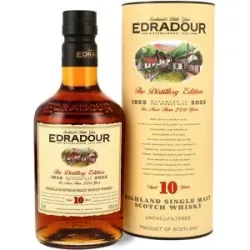 EDRADOUR Single Malt Scotch Whisky 10 Jahre Limited Edition mit Geschenkbox 46% Vol