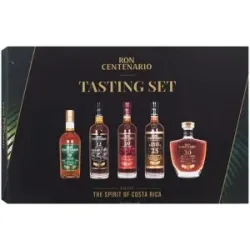 RON CENTENARIO Rum Tasting Set Entdeckerpaket - 5 x 50 ml, 40 % Vol