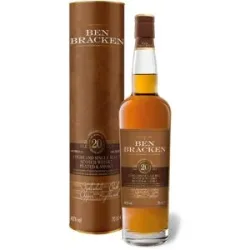 BEN BRACKEN Highland Peated Single Malt Scotch Whisky 20 Jahre 40 % Vol