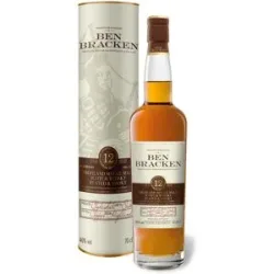 BEN BRACKEN Highland Single Malt Scotch Whisky Peated & Smokey 12 Jahre 40% Vol