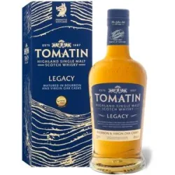 TOMATIN Legacy Highland Single Malt Scotch Whisky mit Geschenkbox 43% Vol