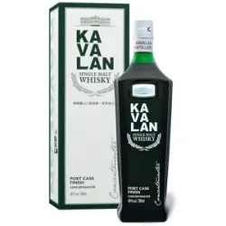 KAVALAN Concertmaster Single Malt Whisky Port Cask Finish mit Geschenkbox 40% Vol