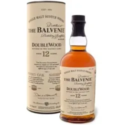 THE BALVENIE Double Wood Single Malt Scotch Whisky 12 Jahre mit Geschenkbox 40% Vol