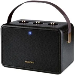 SILVERCREST® Bluetooth®-Lautsprecher »Retro«, mit praktischer Trageschlaufe