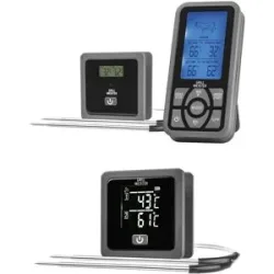 GRILLMEISTER, GRILLMEISTER Funk-Grillthermometer »GFGT 433 B2« / Bluetooth®-Grillthermometer »CFGT 433 B2«