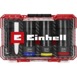 Einhell ACCESSORY (kwb) Impact Stecknuss Set, 5-teilig