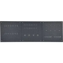 RIKTA ProLine Lochwand-Set 49 tlg., B 183 X T 1,3 X H 61cm