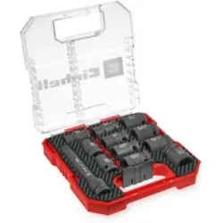 Einhell ACCESSORY (kwb) Impact Stecknuss Set, 12-teilig