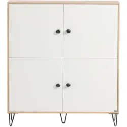 SCHILDMEYER Highboard »Looks Organic«