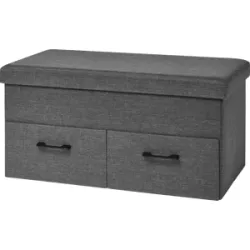 LIVARNO® Sitztruhe faltbar mit 2 Fächern