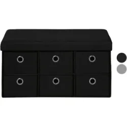 LIVARNO HOME Sitztruhe, mit 6 Schubladen