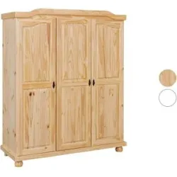 INTER LINK Kleiderschrank im Landhausstil, aus lackiertem Massivholz