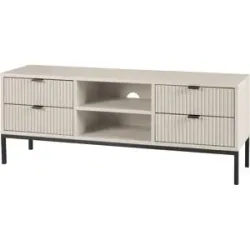 LIVARNO HOME Lowboard, mit Lamellen-Optik