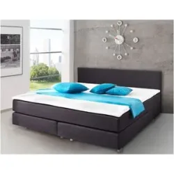 SUN GARDEN Bett in Boxspringoptik »ADELAIDE«, mit Polsterung, Federkernmatratze und Topper