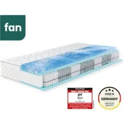 f.a.n. 7-Zonen-Taschenfederkern-Matratze »Sweet Dream XXL«, mit Gelschaum-Topper