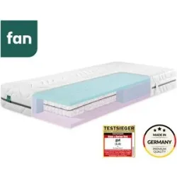 f.a.n. 7-Zonen-Tonnentaschenfederkern-Matratze »Flex Side Clima T«