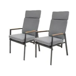 BELLAVISTA - HOME & GARDEN® Hochlehner »Newport«, 2er-Set