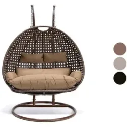 HOME DELUXE Polyrattan Hängesessel »TWIN«