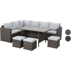 MEXO Gartenmöbel 9-Sitzer Lounge Set inkl. Polster