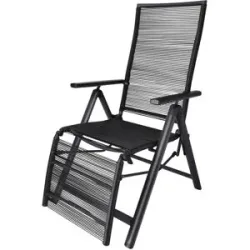 LIVARNO HOME Relaxsessel »Miami«, im Rope-Design, anthrazit