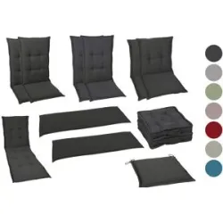 GO-DE TEXTIL Gartenauflage / Kissen, wasserabweisend, pflegeleicht
