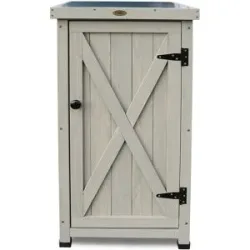 HABAU Gartenschrank »Kompakt«, 45 x 45 x 91 cm, grau