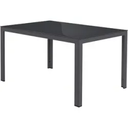 LIVARNO® Alu-Gartentisch »Houston / Toronto« grau, 140 x 92 x 74 cm