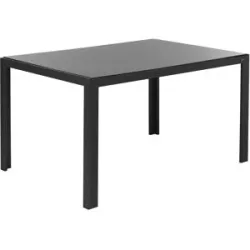 LIVARNO HOME Alu-Gartentisch »Houston«, mit Wendetischplatte, schwarz