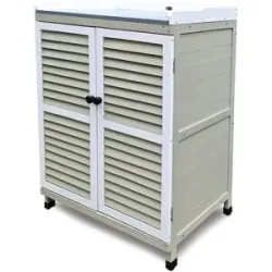HABAU Gartenschrank »Mila«, mit Arbeitsplatte, 71 x 48 x 100 cm