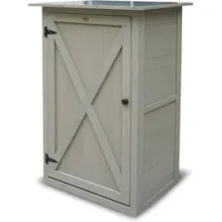 HABAU Gartenschrank »Benno«,  76 x 56 x 117 cm, grau