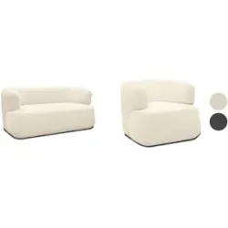 DOMO 2-Sitzer Sofa  / Sessel »Calais«, im modernen Design