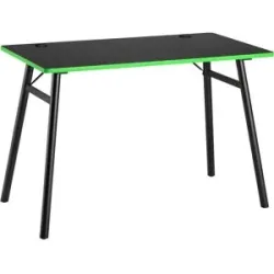 PIRANHA GAMING  Gamingtisch, B 60 x T 110 x H 75 cm, schwarz