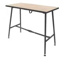 RIKTA Klappwerkbank, B 112 X T 50,50 X H 85 cm, 200kg Belastung, FSC 100%, Buche