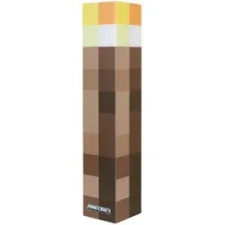 MINECRAFT LED Tischlampe / Fackel, mit Wandhalterung