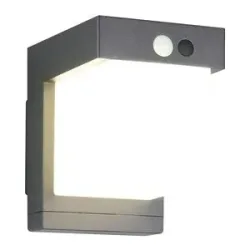 REALITY LEUCHTEN LED Hybrid Soalar Außebwandleuchte Colombo