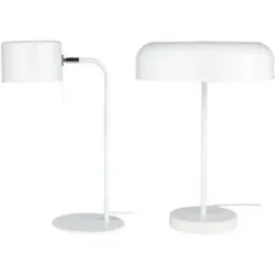 LIVARNO HOME Tischleuchte, mattweiß, 1-/ 2-flammig