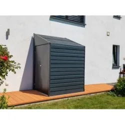 Spacemaker USA Metallgerätehaus, mit Rückwand, auch freistehend nutzbar, mit Flügeltür