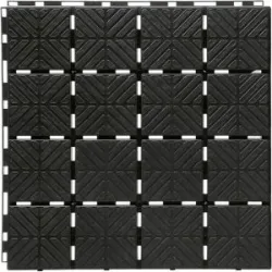 Prosperplast Beetplatten »Easy Square«, Bodenplatten mit 40x40 cm, rutschfest, Klicksystem