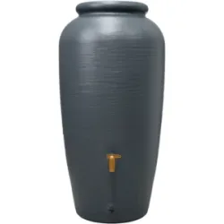 4RAIN AMPHORA Regentonne 220 L, anthrazit
