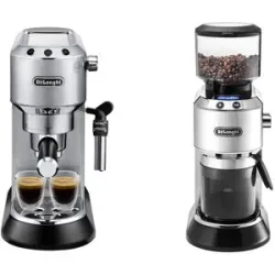 DeLonghi Siebträgermaschine Dedica Style Barista Bundle - »KG 521.M«, »KG 685.M«