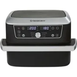 SILVERCREST® Ultrazone Airfryer »SHFDA 2600 A1«, 2x 5,5 l
