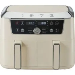 SILVERCREST® Doppelzonen-Heißluftfritteuse »SHFDDR 2600 C2«